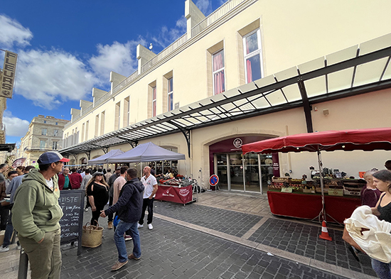 Marché Libourne Ouverture